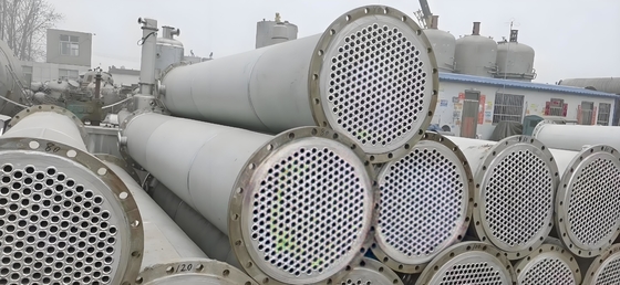Schalen- und Rohrwärmetauscher nach ISO-ASME-Standards A2 angepasst